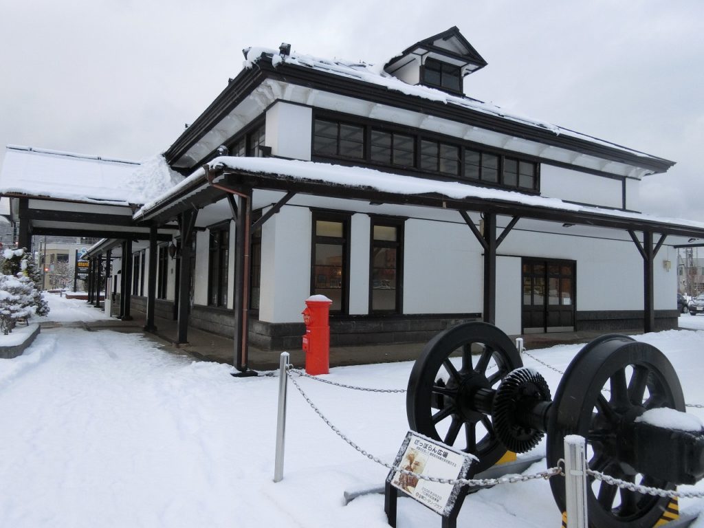 室蘭駅の近くにある旧室蘭駅駅舎